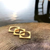 Brass Square Rings