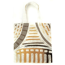  Hand Painted Forest Honeycomb Tote Bag
